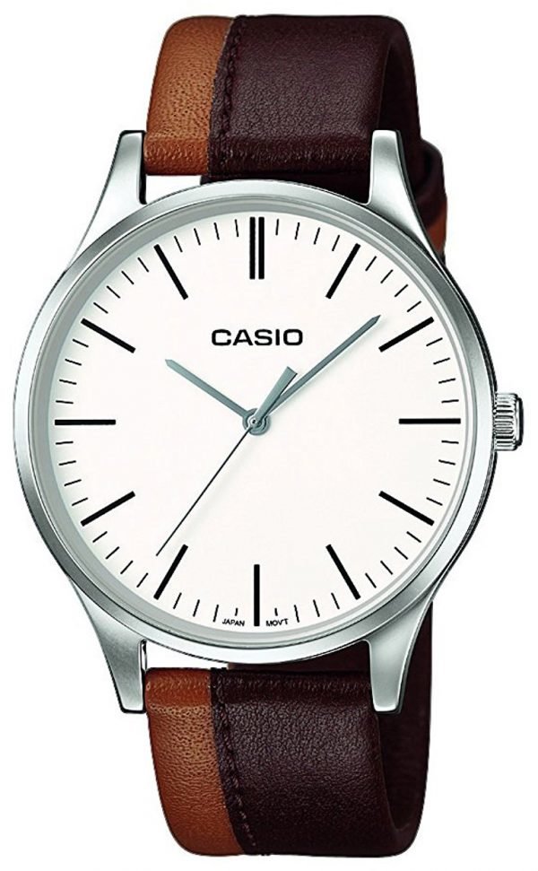 Casio Mtp-E133l-5eef Kello Valkoinen / Nahka