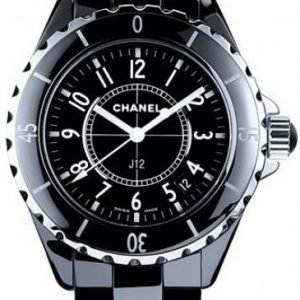 Chanel J12 H0682 Kello Musta / Keraaminen