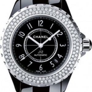 Chanel J12 H0950 Kello Musta / Keraaminen