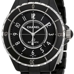 Chanel J12 H3131 Kello Musta / Keraaminen