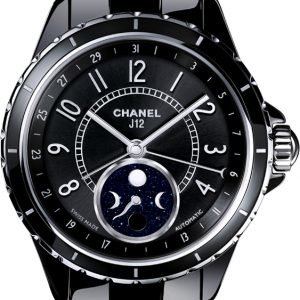 Chanel J12 H3406 Kello Musta / Keraaminen