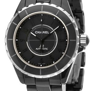 Chanel J12 H3829 Kello Musta / Keraaminen