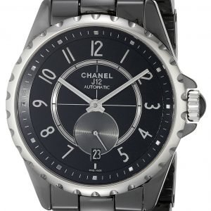 Chanel J12 H3836 Kello Musta / Keraaminen