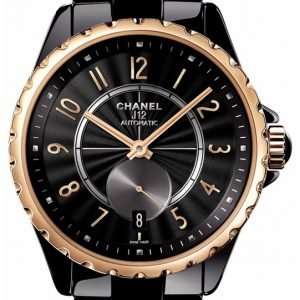 Chanel J12 H3838 Kello Musta / Keraaminen