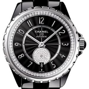 Chanel J12 H3840 Kello Musta / Keraaminen