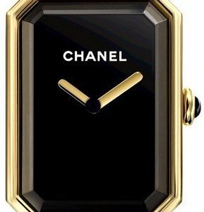 Chanel Premiere H3257 Kello Musta / 18k Keltakultaa