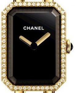 Chanel Premiere H3258 Kello Musta / 18k Keltakultaa