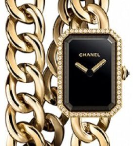 Chanel Premiere H3750 Kello Musta / 18k Keltakultaa