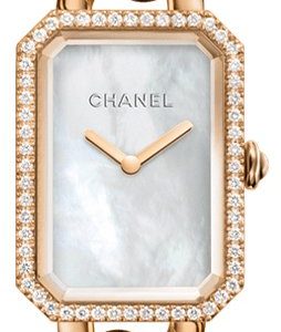 Chanel Premiere H4412 Kello Valkoinen / 18k Punakultaa