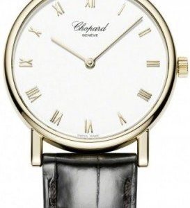 Chopard Classic 163154-0001 Kello Valkoinen / Nahka