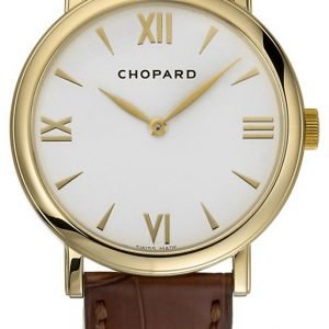 Chopard Classic 163154-0201 Kello Valkoinen / Nahka