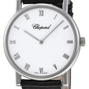 Chopard Classic 163154-1001 Kello Valkoinen / Nahka