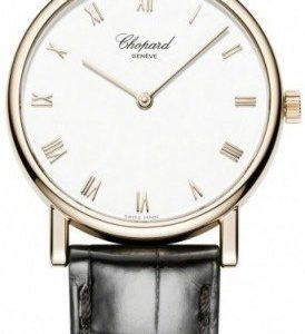 Chopard Classic 163154-5001 Kello Valkoinen / Nahka