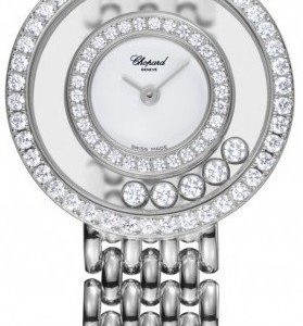 Chopard Happy Diamonds 205691-1001 Kello Valkoinen / 18k