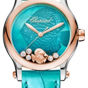 Chopard Happy Fish 36 Mm Automatic 278578-6001 Kello