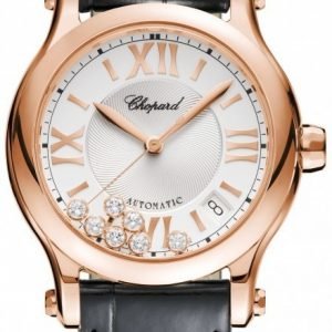 Chopard Happy Sport 274808-5001 Kello Hopea / Nahka