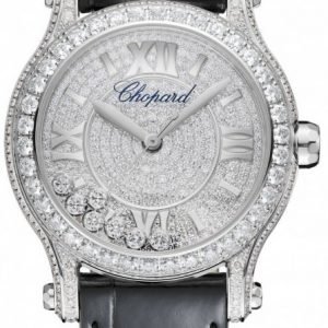 Chopard Happy Sport 274891-1001 Kello Hopea / Nahka