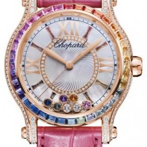 Chopard Happy Sport 274891-5007 Kello Hopea / Nahka