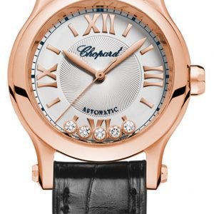 Chopard Happy Sport 274893-5001 Kello Hopea / Nahka