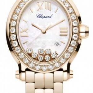 Chopard Happy Sport 275350-5004 Kello Valkoinen / 18k