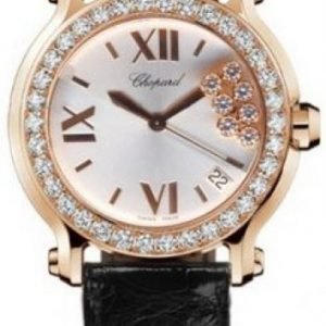 Chopard Happy Sport 277473-5009 Kello Valkoinen / Nahka