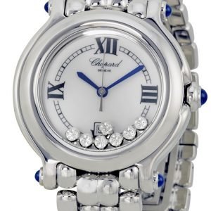 Chopard Happy Sport 278236-3005 Kello Valkoinen / Teräs