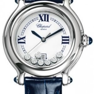 Chopard Happy Sport 278238-3006 Kello Valkoinen / Nahka