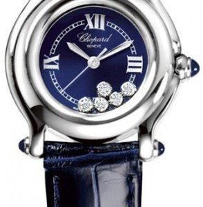 Chopard Happy Sport 278245-3007 Kello Sininen / Nahka