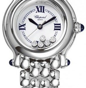 Chopard Happy Sport 278250-3006 Kello Valkoinen / Teräs