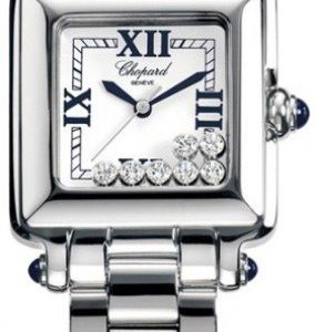 Chopard Happy Sport 278349-3006 Kello Valkoinen / Teräs