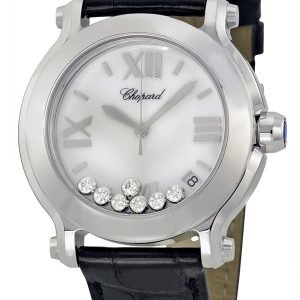 Chopard Happy Sport 278475-3001 Kello Valkoinen / Nahka