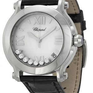 Chopard Happy Sport 278475-3002 Kello Valkoinen / Nahka