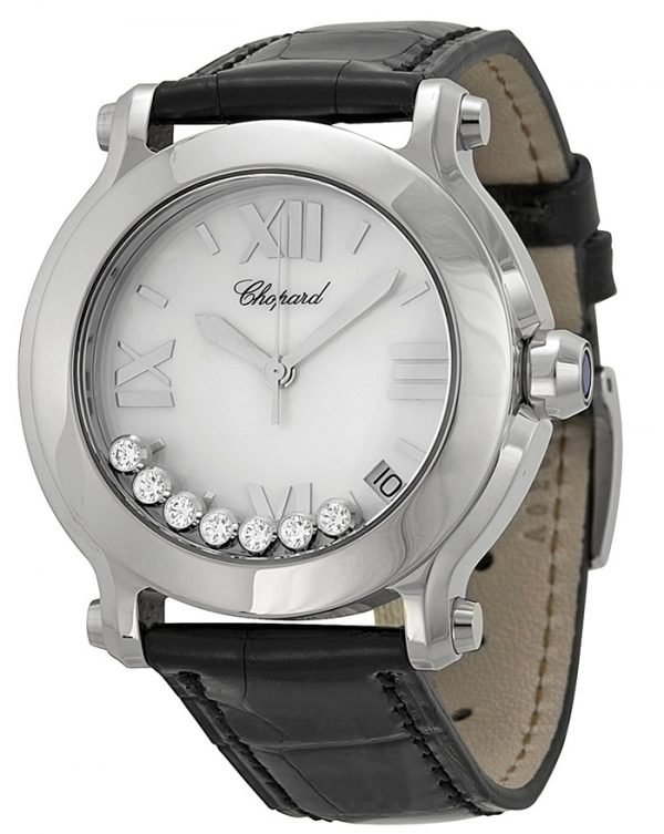 Chopard Happy Sport 278475-3002 Kello Valkoinen / Nahka