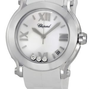 Chopard Happy Sport 278475-3016 Kello Valkoinen / Kumi