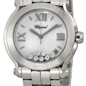 Chopard Happy Sport 278477-3001 Kello Valkoinen / Teräs