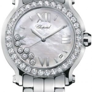 Chopard Happy Sport 278478-2002 Kello Valkoinen / Teräs