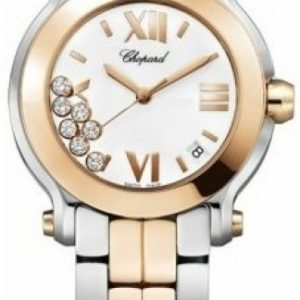 Chopard Happy Sport 278488-9002 Kello Valkoinen / Teräs