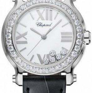 Chopard Happy Sport 278509-3007 Kello Valkoinen / Nahka