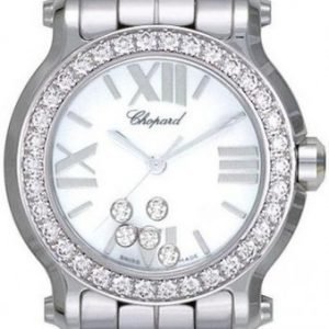 Chopard Happy Sport 278509-3008 Kello Valkoinen / Teräs