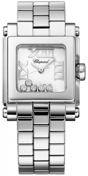 Chopard Happy Sport 278516-3002 Kello Valkoinen / Teräs