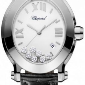 Chopard Happy Sport 278546-3001 Kello Valkoinen / Nahka