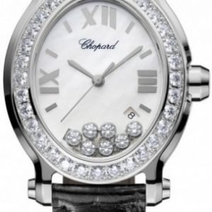 Chopard Happy Sport 278546-3002 Kello Valkoinen / Nahka