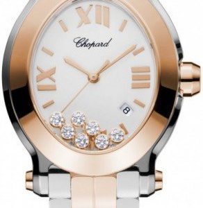 Chopard Happy Sport 278546-6003 Kello Valkoinen / Teräs