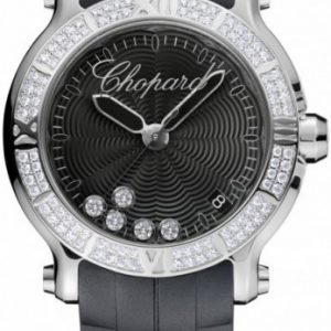 Chopard Happy Sport 278551-3004 Kello Musta / Kumi