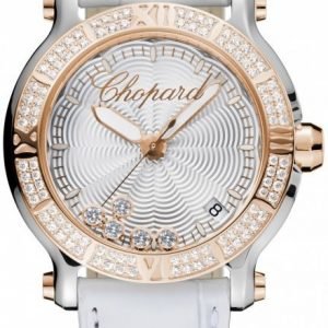 Chopard Happy Sport 278551-6003 Kello Hopea / Nahka