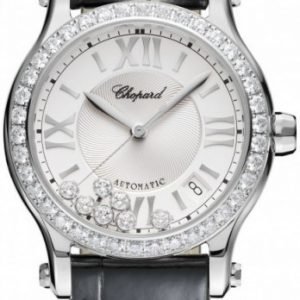 Chopard Happy Sport 278559-3003 Kello Hopea / Nahka