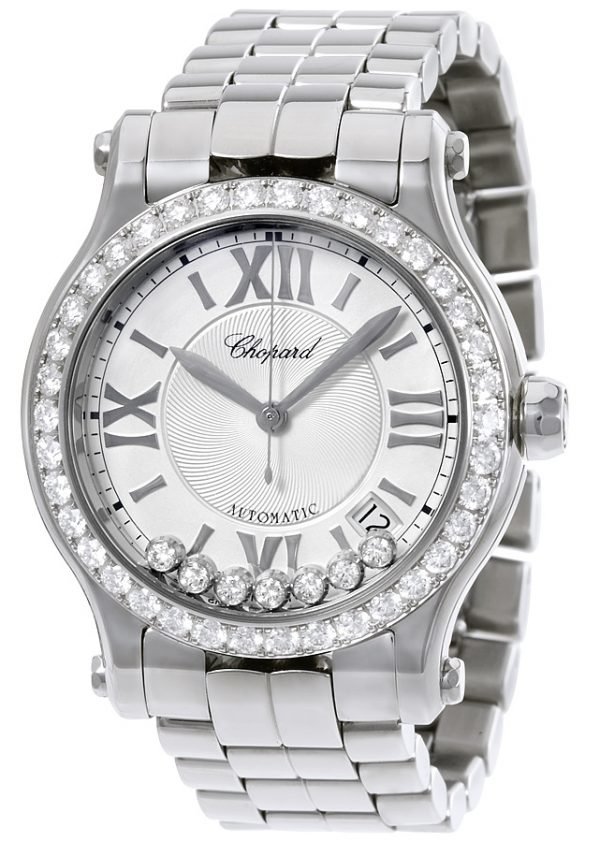 Chopard Happy Sport 278559-3004 Kello Hopea / Teräs