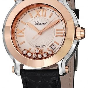 Chopard Happy Sport 278559-6001 Kello Hopea / Nahka