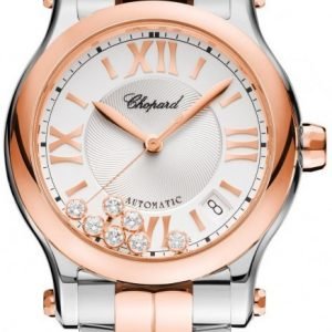 Chopard Happy Sport 278559-6002 Kello Hopea / Teräs