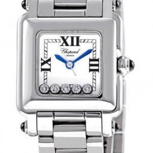 Chopard Happy Sport 278893-3006 Kello Valkoinen / Teräs